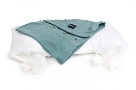 nursing pillow arm band wrap sleeve organic cotton petrol