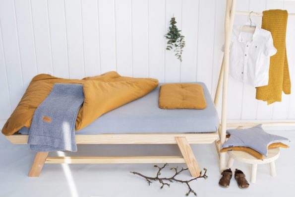 Duvet Pillow Star Pillow Mattress Sheet Organic Mustard Grey Color Mood