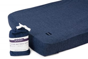 Mattress Sheet Cotton Blue Pure 1