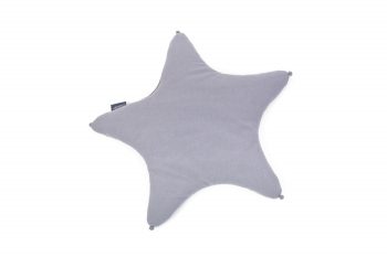 Star Pillow Organic Grey Color Mood